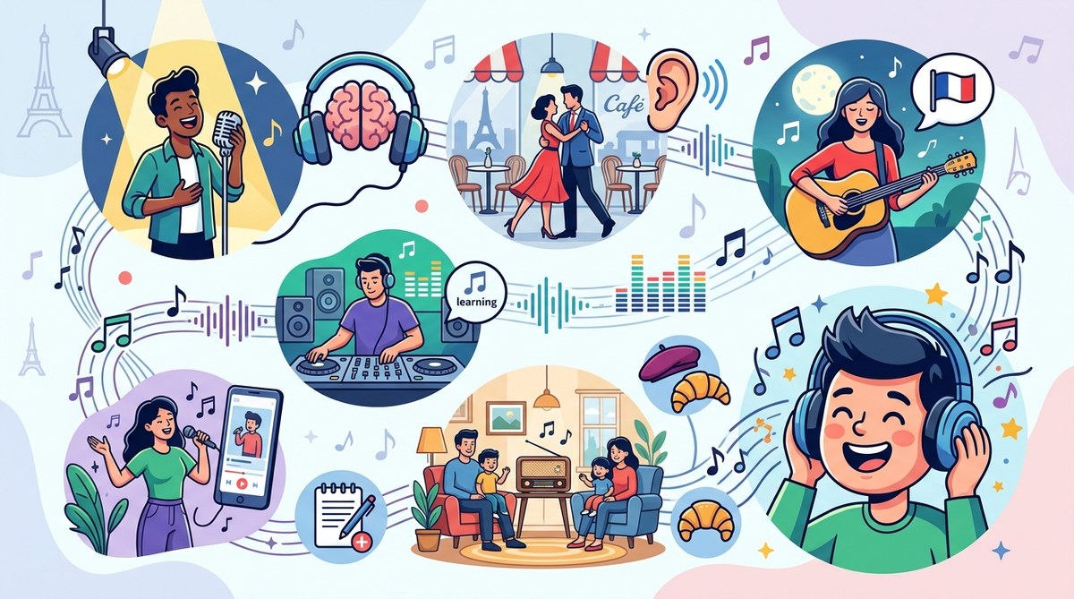 7 Fun French Songs to Boost Your Listening Comprehension Skills