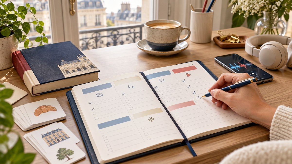 How to Build a French Study Plan That Actually Sticks This Year